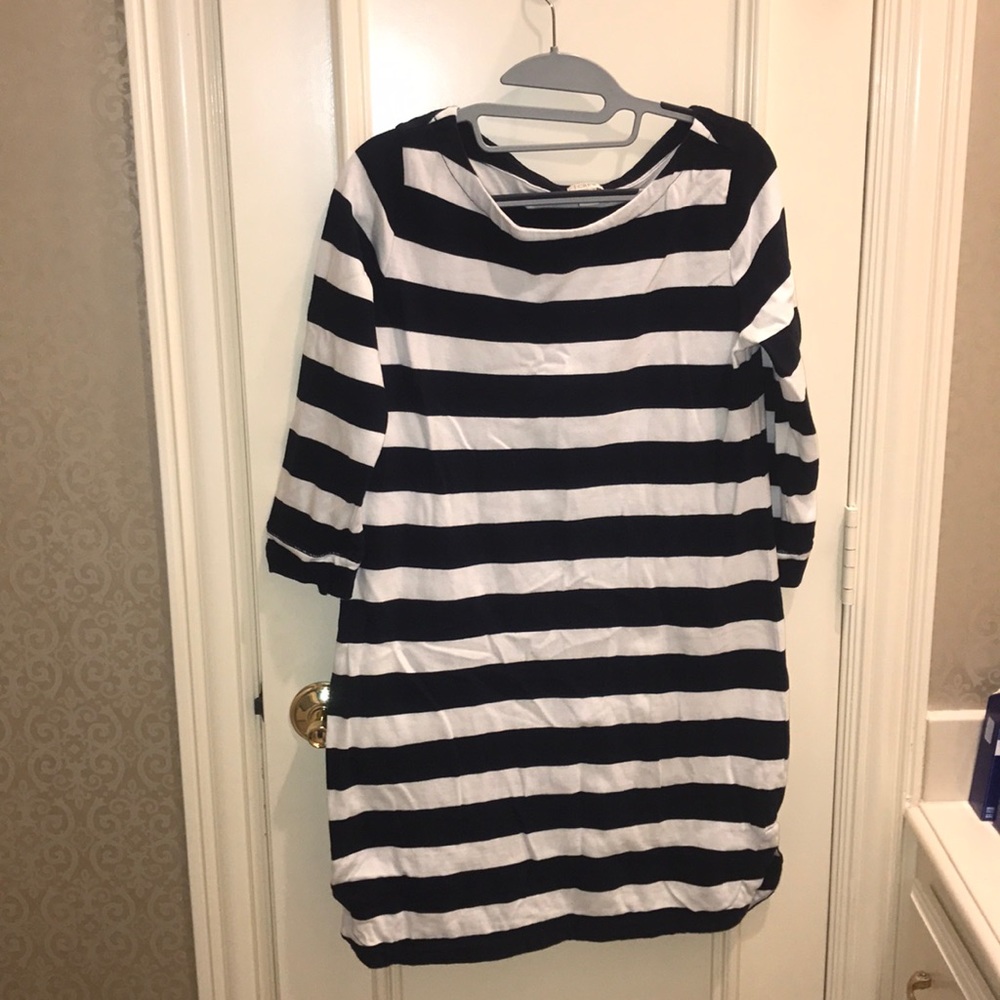 Jcrew Striped Dress